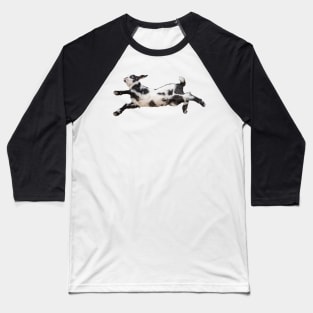 Bouncing Baby Goat 4 Baseball T-Shirt